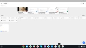 Launching Google Drive on Chromebook 
