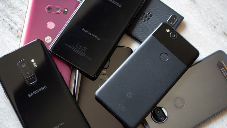 How Android - smartphones for different countries differ from each other