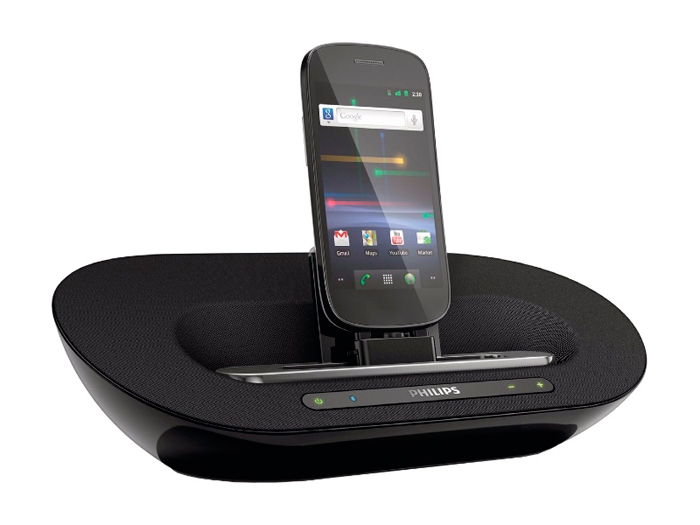 Multimedia docking station for smartphones and tablets 