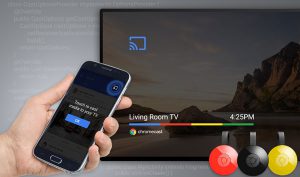 Chromecast TV control from phone 