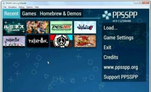 Emulator PPSSPP 