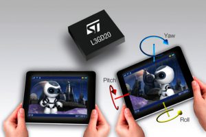 Gyroscope in a tablet 