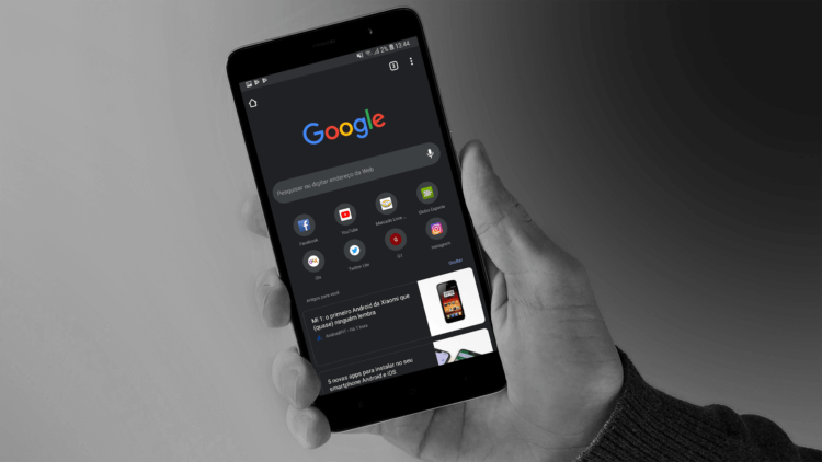 Google will finally make the Chrome night theme Android full