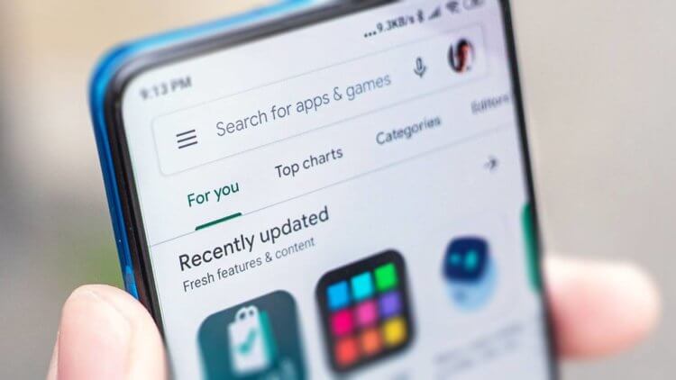 Google has made Google Play search normal.  Finally