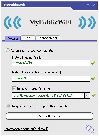 MyPublіcWiFi Program 