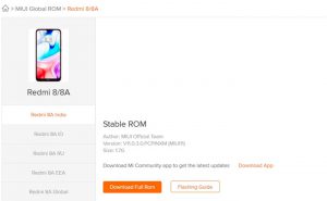 Download ROM firmware Xiaomi 
