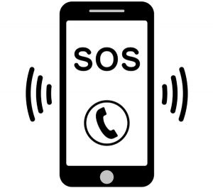 SOS emergency message 