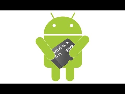 How to copy files from Android to a memory card 