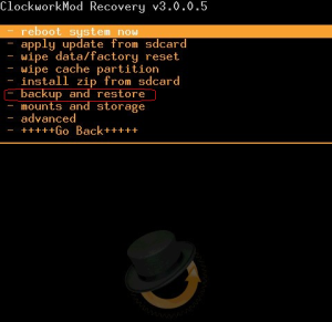 ClockworkMod Recovery