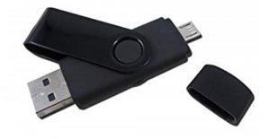Connecting a flash drive to a phone and tablet 