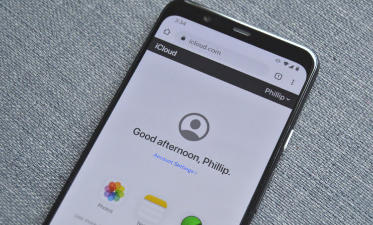 How to download photos from iCloud to Android