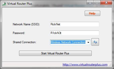 VirtualRouterPlus program 