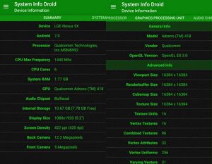 System Info Droid