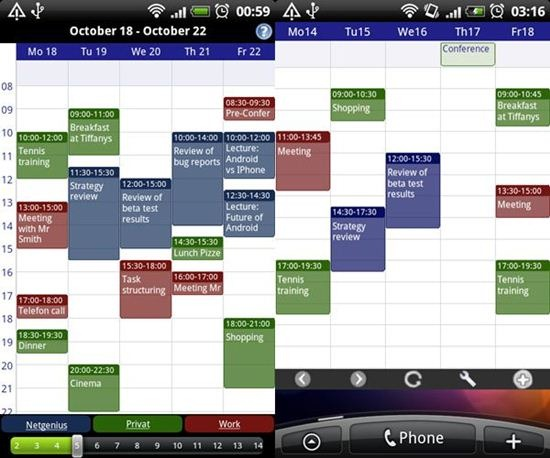 Planner for Android 