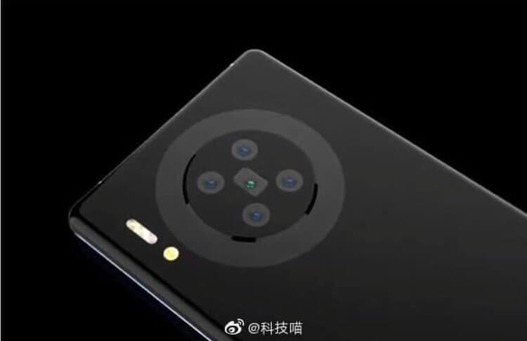 The Chinese showed the concept Huawei Mate 40. Many will want this phone