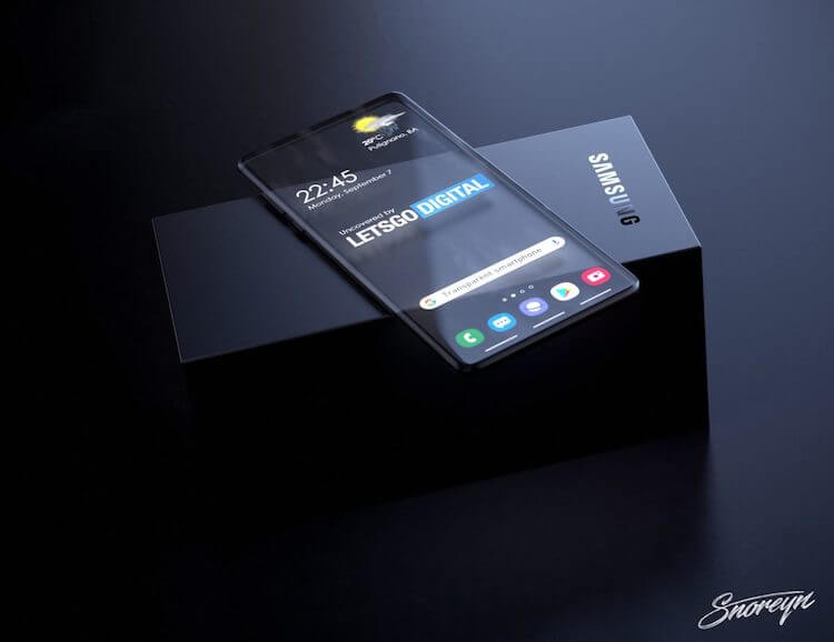 Transparent Samsung 