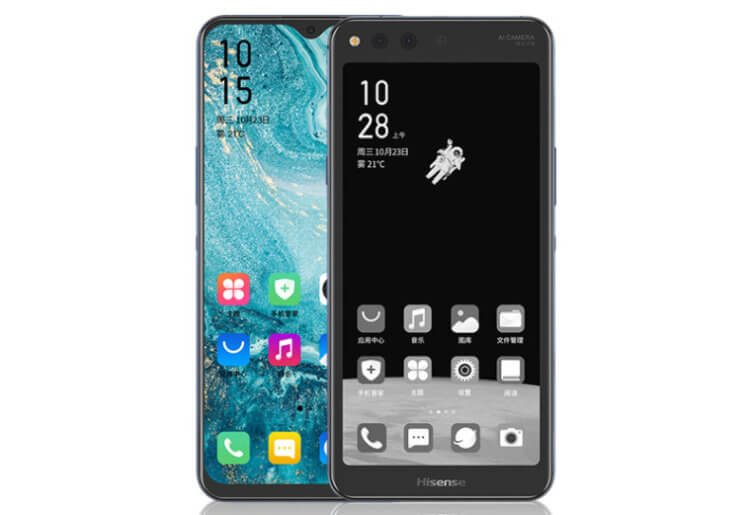 List of smartphones with E-Ink screen
