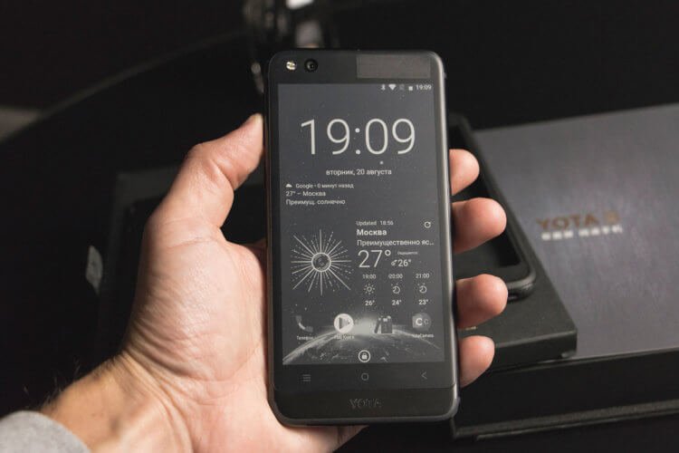 List of smartphones with E-Ink screen