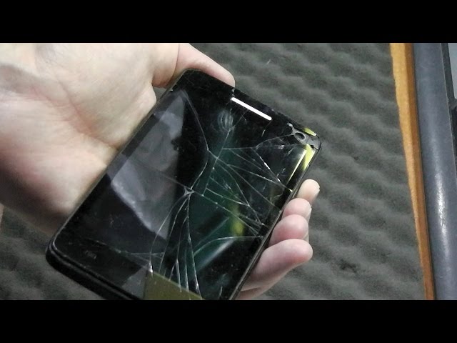 Broken touch glass / Replacing the touchscreen.  Explay Fresh smartphone 