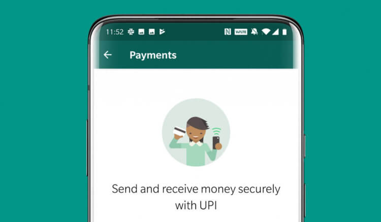 WhatsApp has a built-in payment function.  When in Russia?