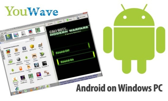 YouWave - Android on PC 
